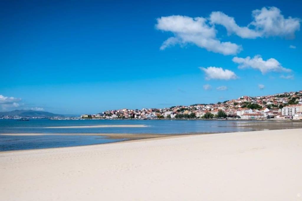 Apartmán Piso A Pie De Playa Con Terraza Exclusiva Moaña Exteriér fotografie
